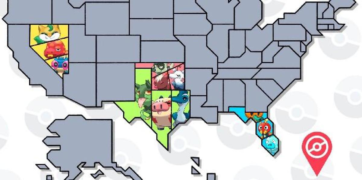 Artista está projetando Pokemon inicial para todos os estados dos EUA