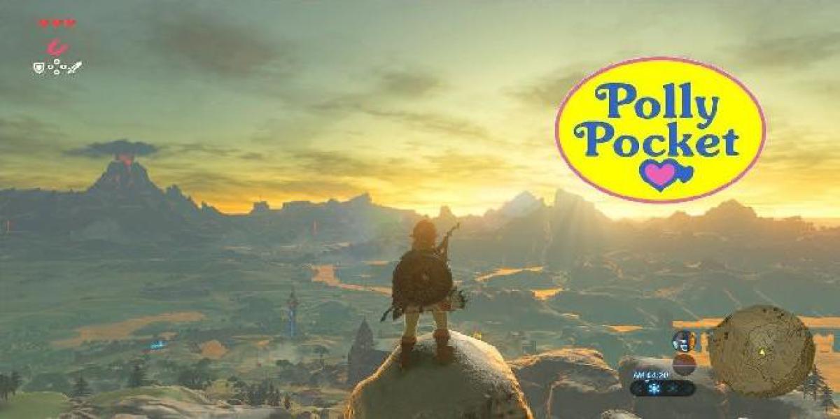 Artista imagina The Legend of Zelda: Breath of the Wild como Polly Pocket