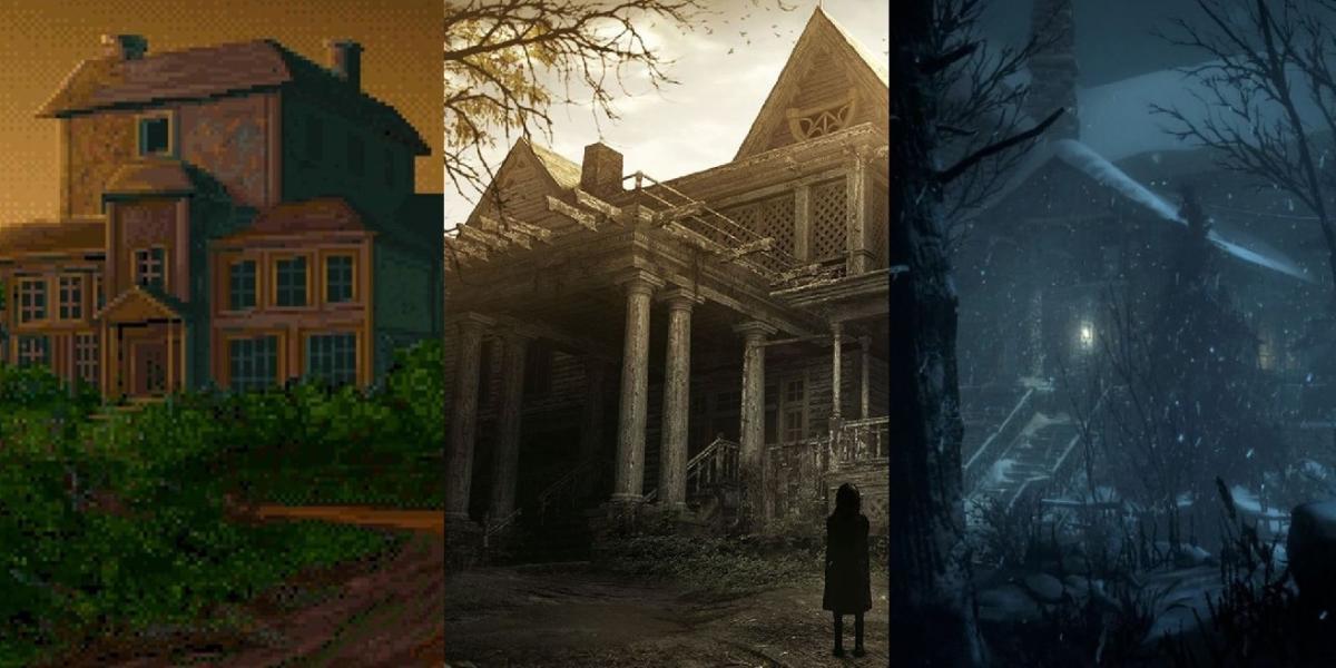 As 10 casas assombradas mais assustadoras dos jogos