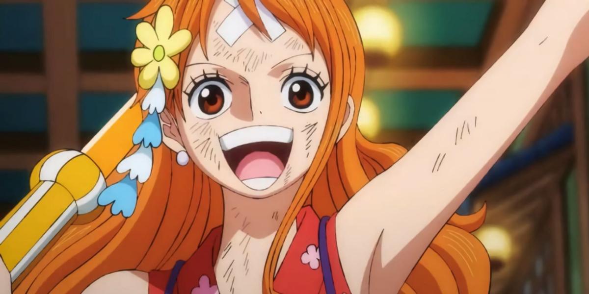 Nami durante Onigashima Raid em One Piece