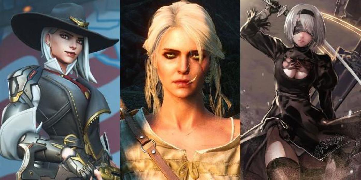 As 6 melhores personagens femininas de videogame com cabelos brancos