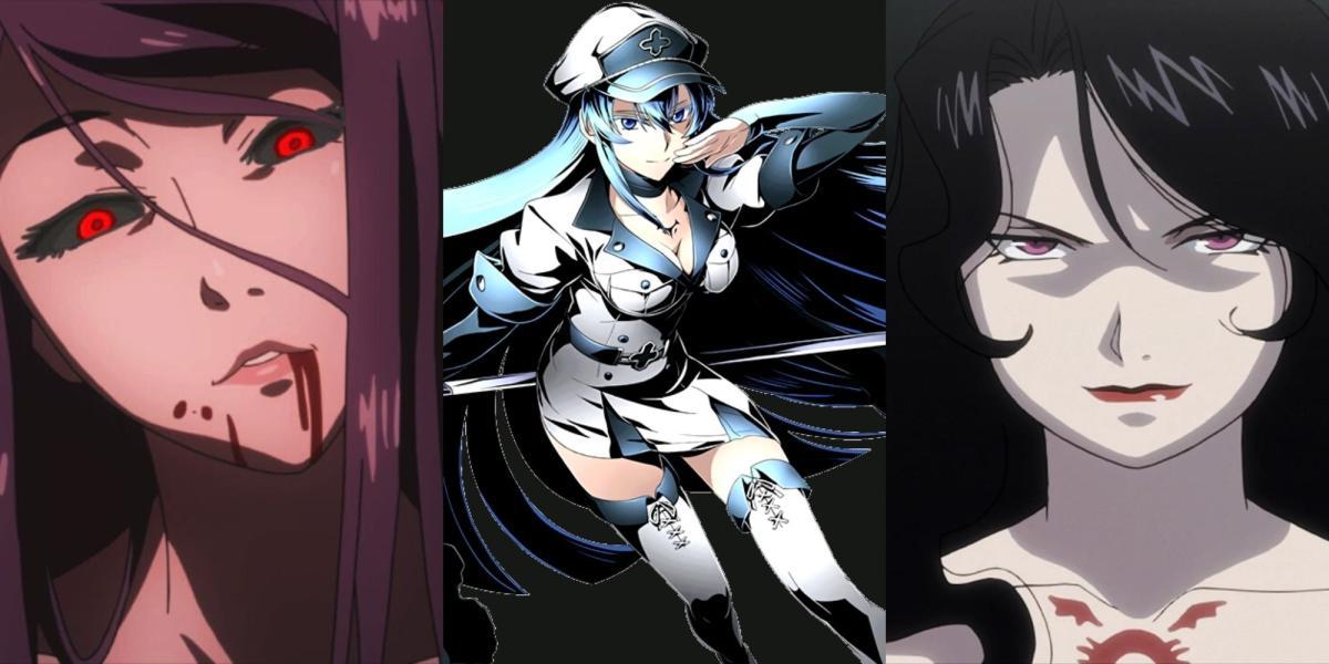 As 7 vilãs mais malignas do anime