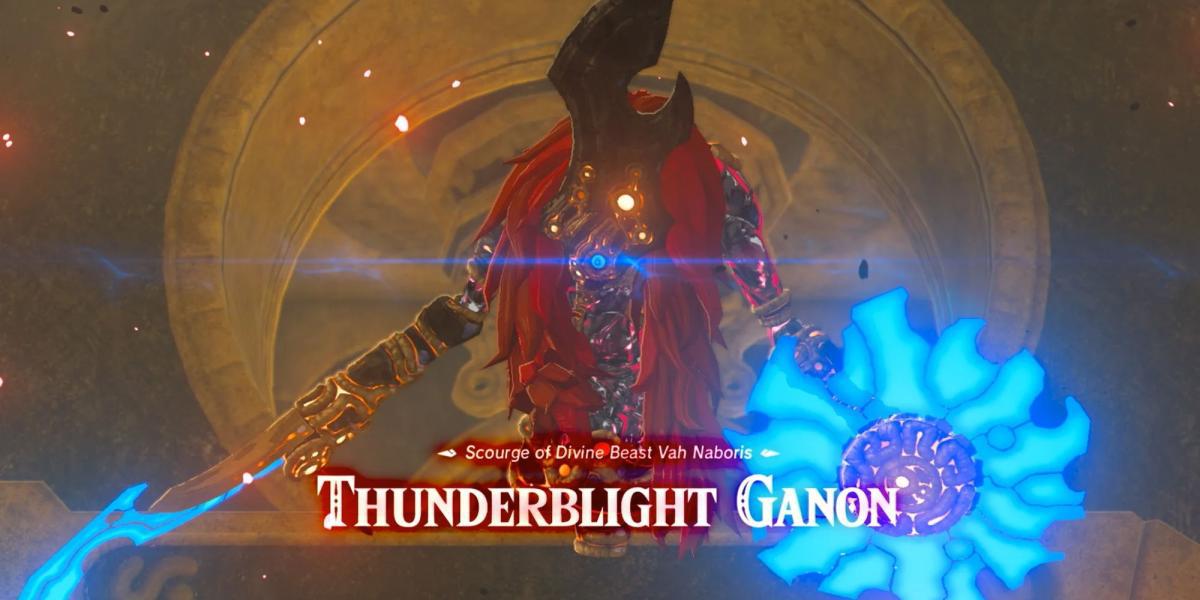 Thunderblight Ganon em Vah Naboris