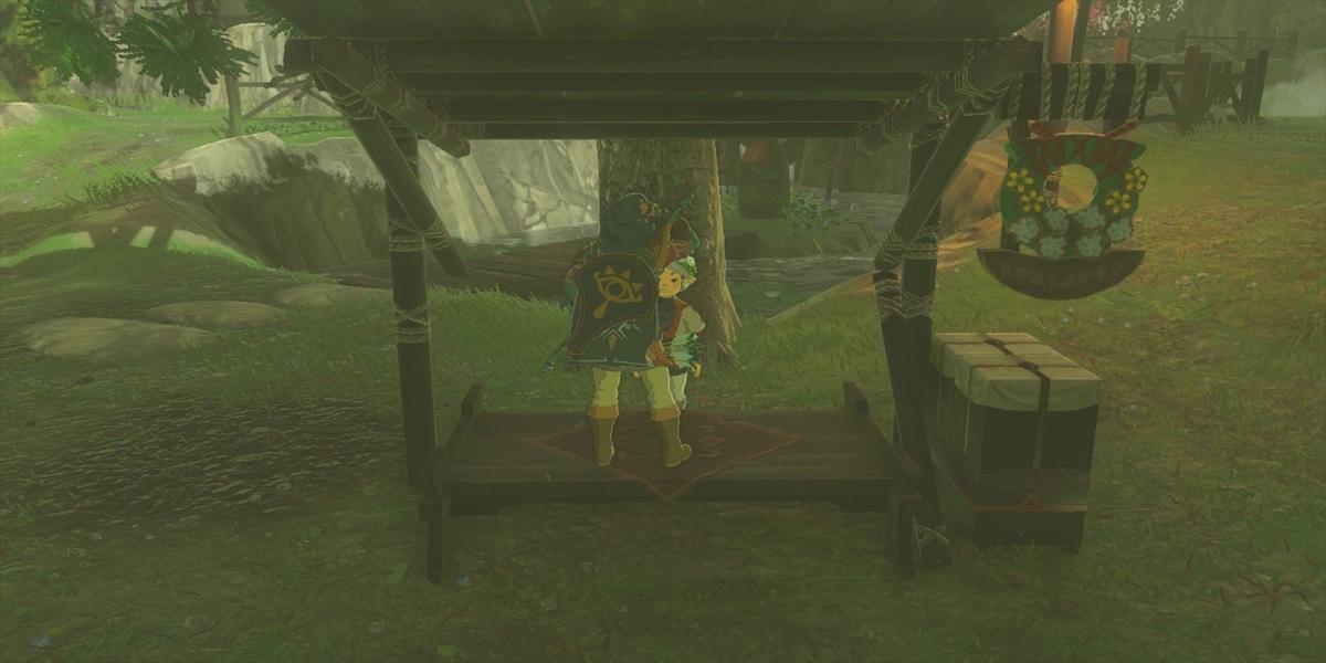 Falando com Koko em The Legend of Zelda Tears of the Kingdom