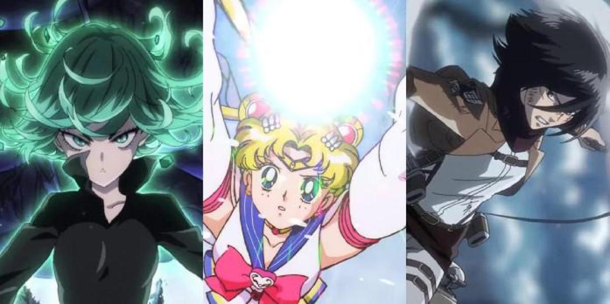 As 8 personagens femininas de anime mais corajosas, classificadas