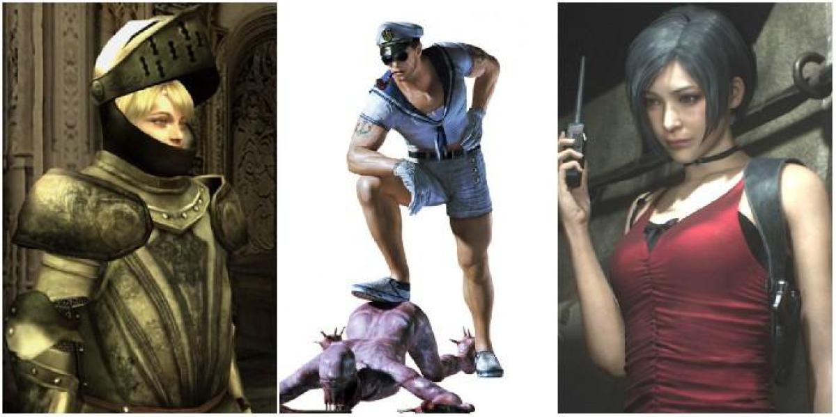 As 8 roupas mais impraticáveis ​​em Resident Evil