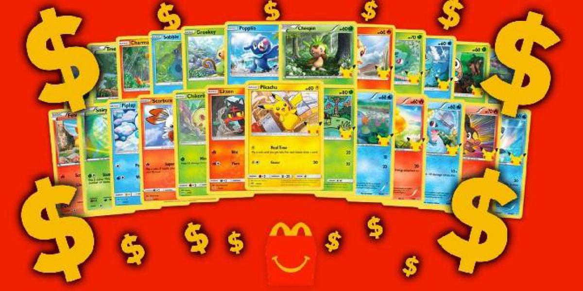 As cartas de Pokemon mais valiosas do McDonald s