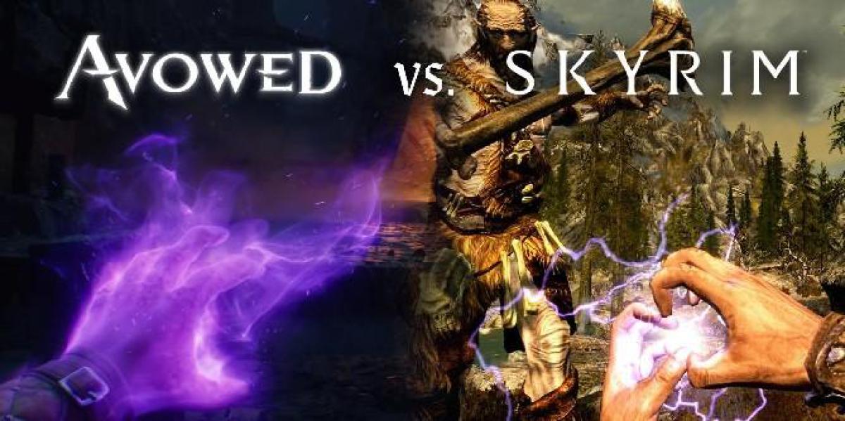 As comparações de Skyrim de Avowed não fazem justiça