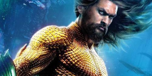 As filmagens de Aquaman envolveram gangorras gigantes para simular flutuação