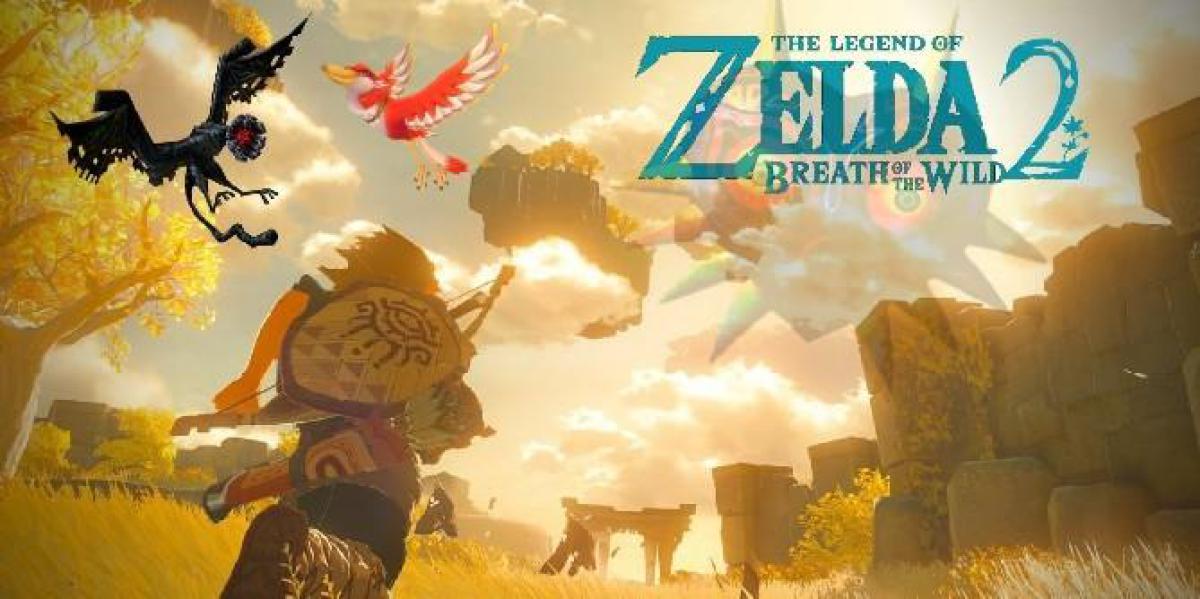 As ilhas flutuantes de Zelda: Breath of the Wild 2 abrem as portas para novos easter eggs