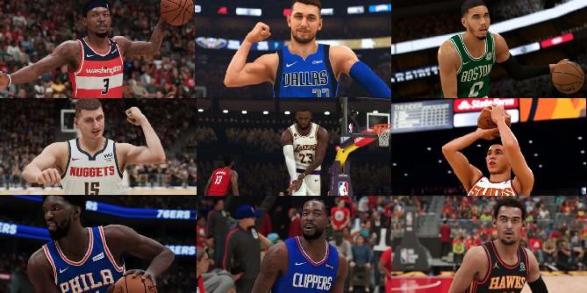 As melhores estrelas da capa da NBA 2K22 em potencial
