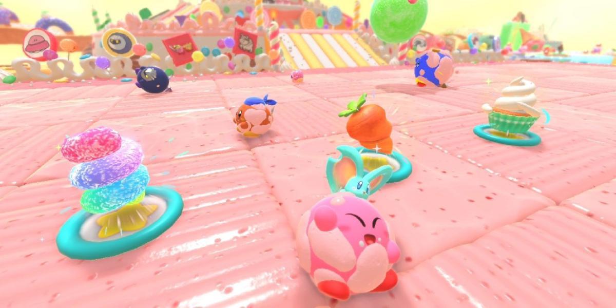 As melhores fantasias do Kirby s Dream Buffet adicionam personagens extras