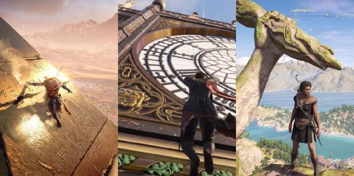 Assassin s Creed: 10 pontos de vista mais altos da série