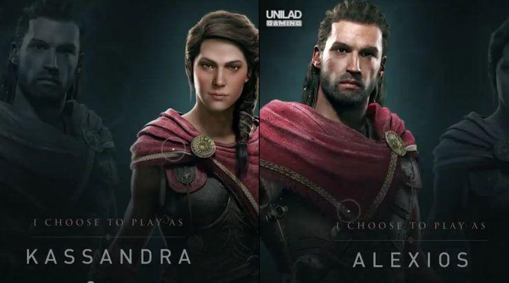 Assassin s Creed Odyssey: as diferenças entre Alexios e Kassandra