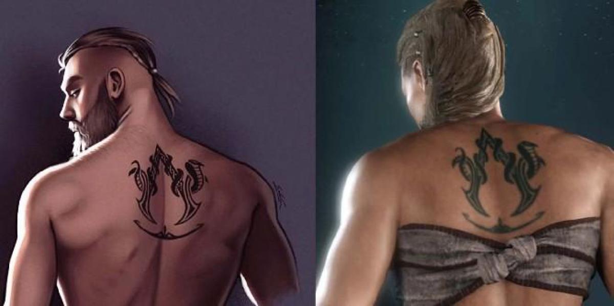 Assassin s Creed Valhalla: Onde encontrar a tatuagem da irmandade AC