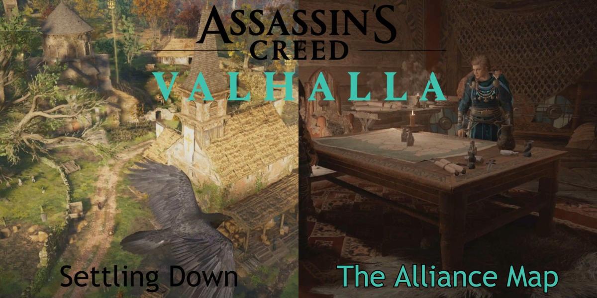 Assassin’s Creed Valhalla: Settling Down e o Mapa da Aliança