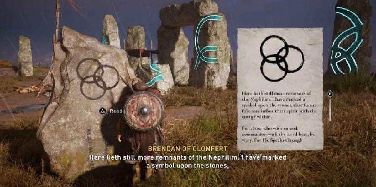 Assassin s Creed Valhalla: Solução de quebra-cabeça Cosintun Standing Stones