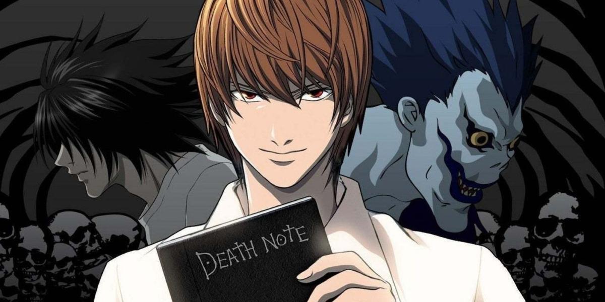 Death Note Light, L e o Shinigami