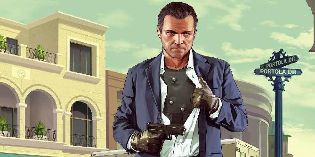 Ator de Grand Theft Auto 5 Michael reage ao fluxo de assalto a banco xQc
