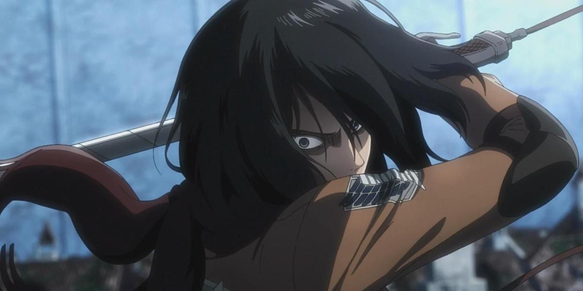 Mikasa Ackerman em Ataque aos Titãs