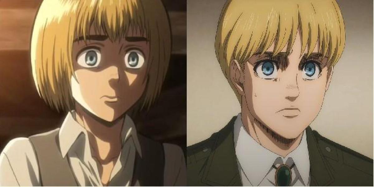 Attack on Titan: quanto Armin mudou desde a primeira temporada?
