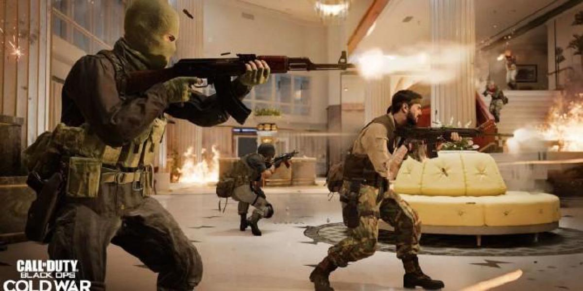Atualização beta de Call of Duty: Black Ops Cold War adiciona escolta VIP, novo limite de nível e muito mais