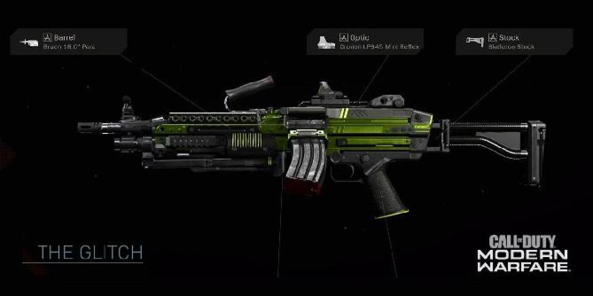 Atualização de Call of Duty: Modern Warfare adicionando MK9 Bruen LMG
