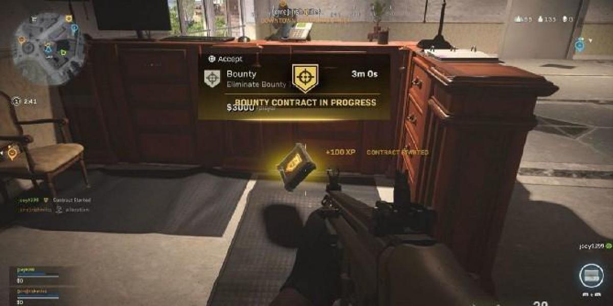 Atualização de Call of Duty: Warzone faz mudança controversa nos contratos de recompensa