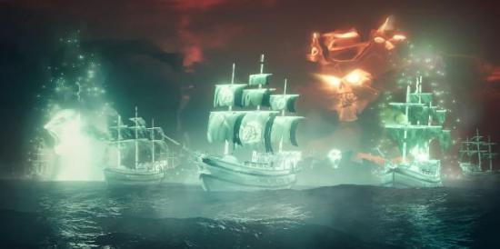 Atualização de Sea of ​​Thieves adiciona frotas de navios fantasmas