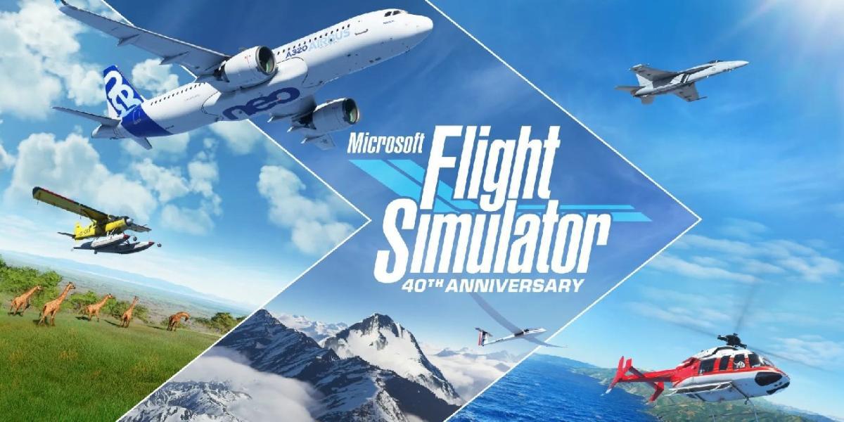 Atualização do Microsoft Flight Simulator adiciona helicópteros, planadores e muito mais para o 40º aniversário