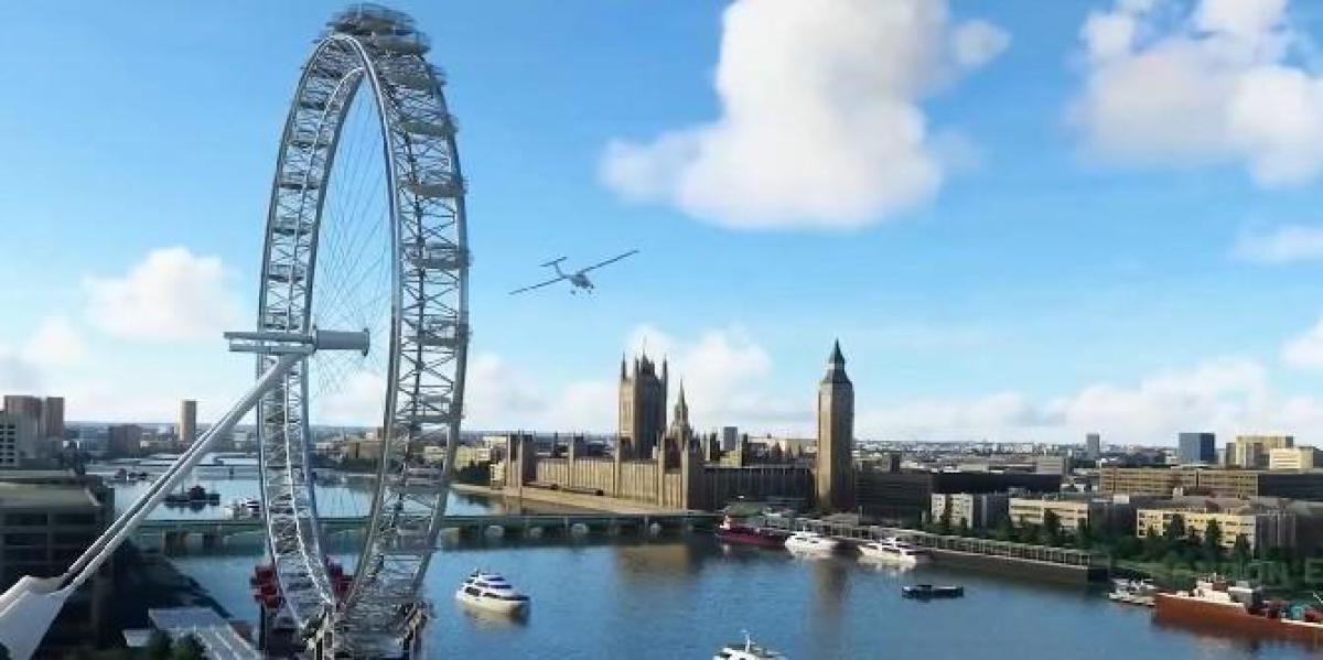 Atualização do Microsoft Flight Simulator UK atrasada