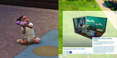 Atualização do The Sims 4: Infants – Construir/Comprar Itens