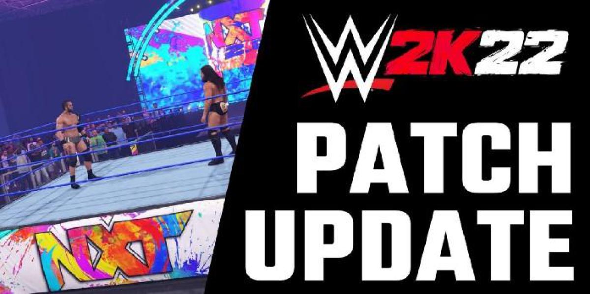 Atualização do WWE 2K22 faz grandes melhorias no MyGM, adiciona o NXT 2.0 Arena e mais