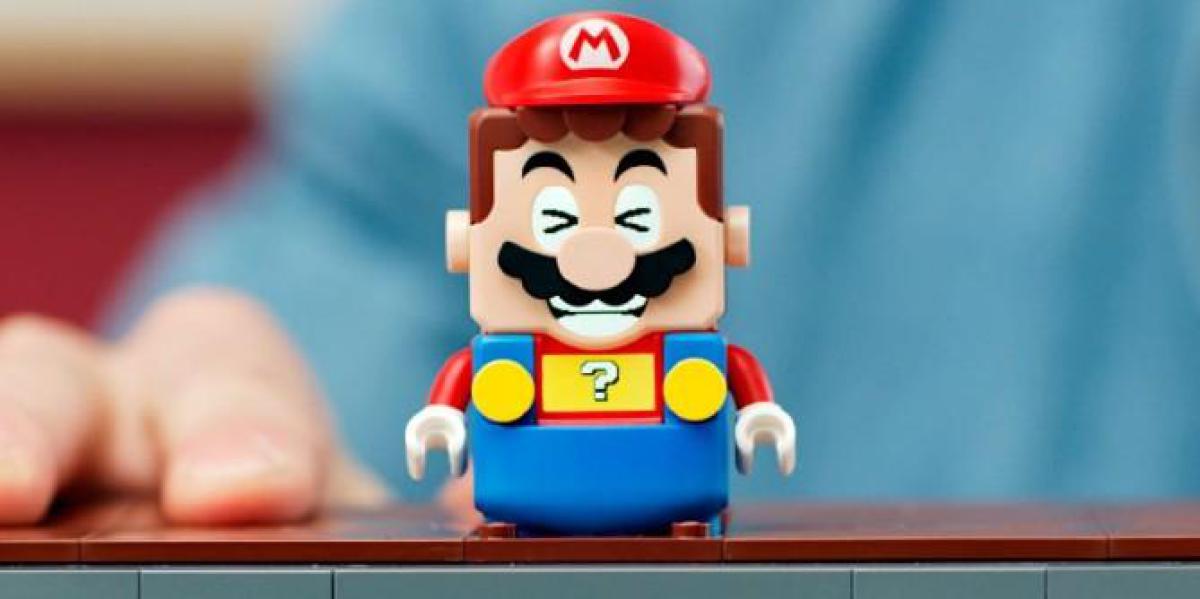 Atualização LEGO Mario tem Mario Call Out para Luigi