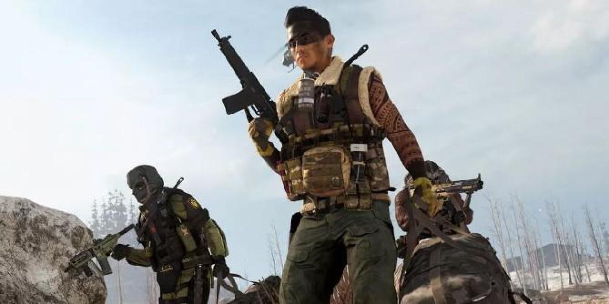 Atualização secreta de Call of Duty: Warzone removeu várias armas de DLC
