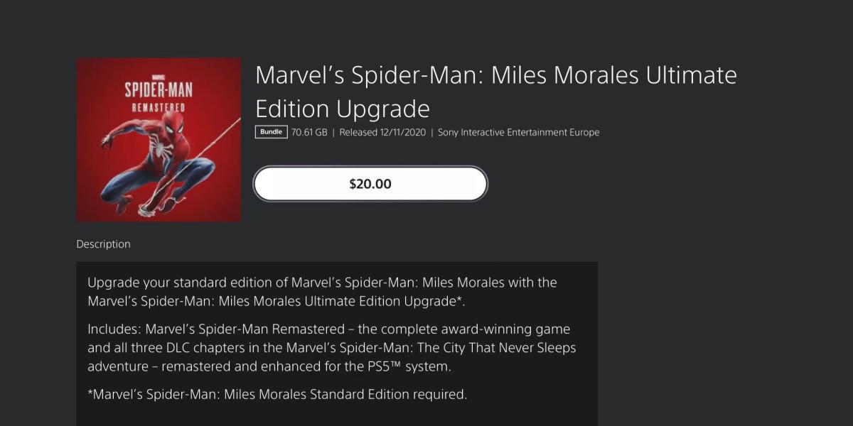 maravilhas-homem-aranha-remasterizado-upgrade-miles-morales-ultimate-edição-upgrade