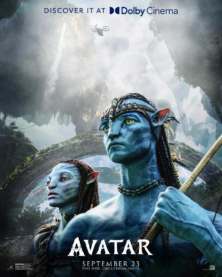 Avatar recebe um novo pôster antes do relançamento nos cinemas de setembro