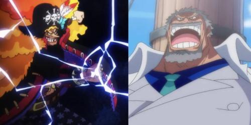 Batalha épica entre fuzileiros navais e piratas de Barba Negra em One Piece