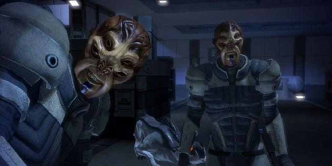 Batarian Alien Race de Mass Effect é absolutamente brutal