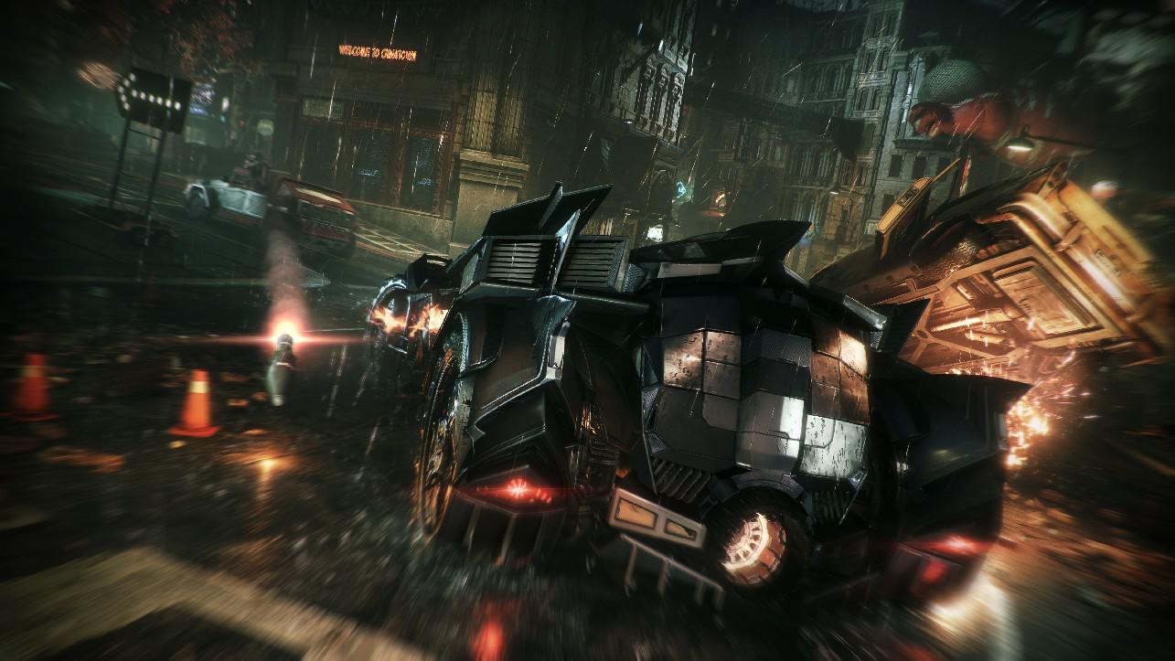 Batcycle de Gotham Knights não deveria competir com Batman: Batmobile de Arkham Knight