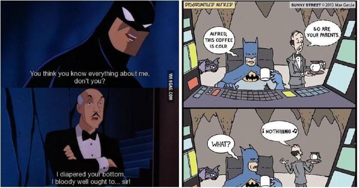 Batman: 10 memes hilários de Alfred Pennyworth