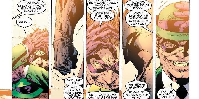 Batman: 8 vezes Riddler agiu como um herói nos quadrinhos