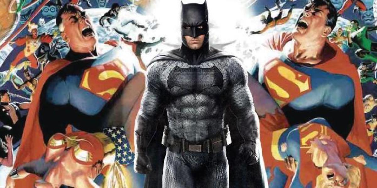 Batman de Ben Affleck pode retornar para o filme Crise nas Infinitas Terras