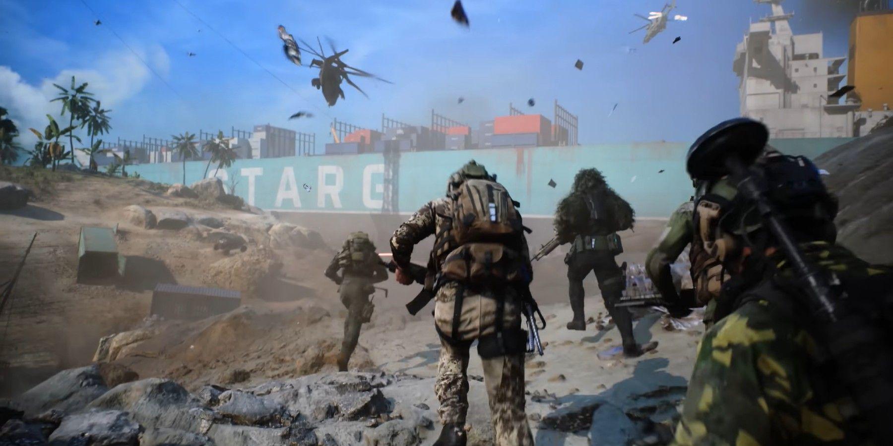 Battlefield 2042 pode fazer muito com um modo como a invasão de Modern Warfare 2