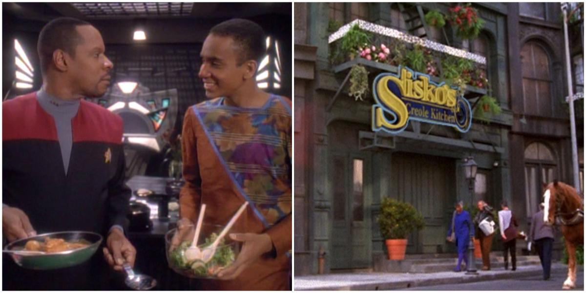 Benjamin e Jake Sisko e o restaurante em Star Trek: Deep Space Nine