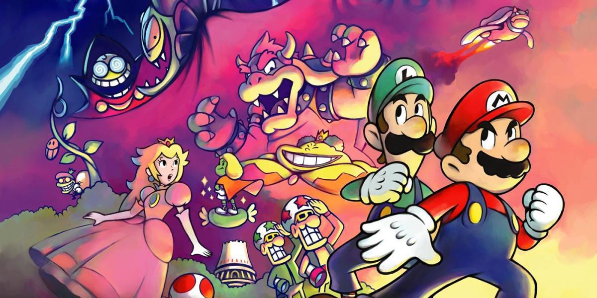 Elenco de Mario e Luigi Superstar Saga
