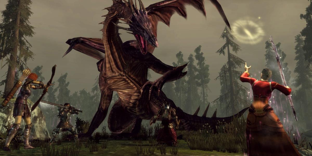 Dragon Age: Origins Dragão Flemeth