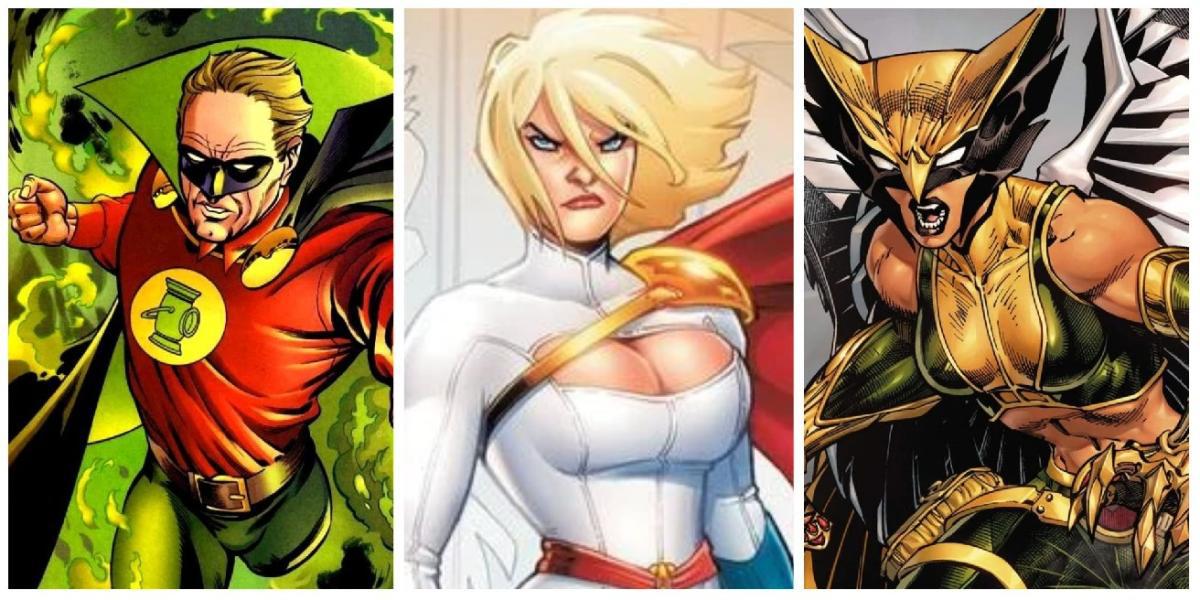 Black Adam: 8 melhores personagens da JSA que não estão no filme