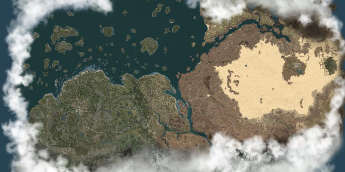 mapa do mundo online do deserto negro