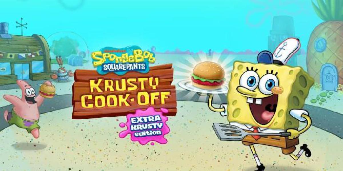 Bob Esponja: Krusty Cook-Off lançado aleatoriamente para Switch
